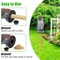Realistic Owl Decoy Protect Garden Yard Pest Repellent Birds Scarecrow Outdoor